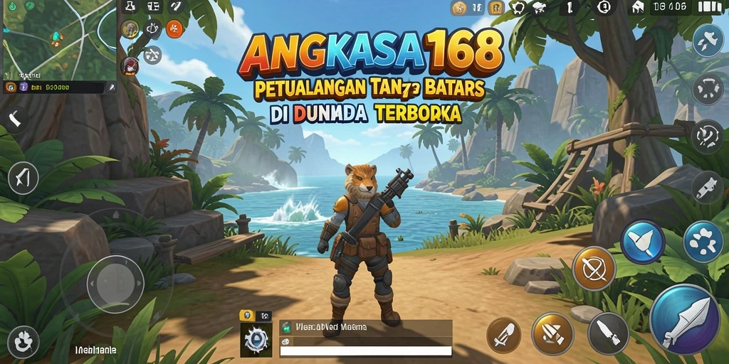 Tangkapan layar ANGKASA168 menunjukkan dunia terbuka yang luas dan beragam.