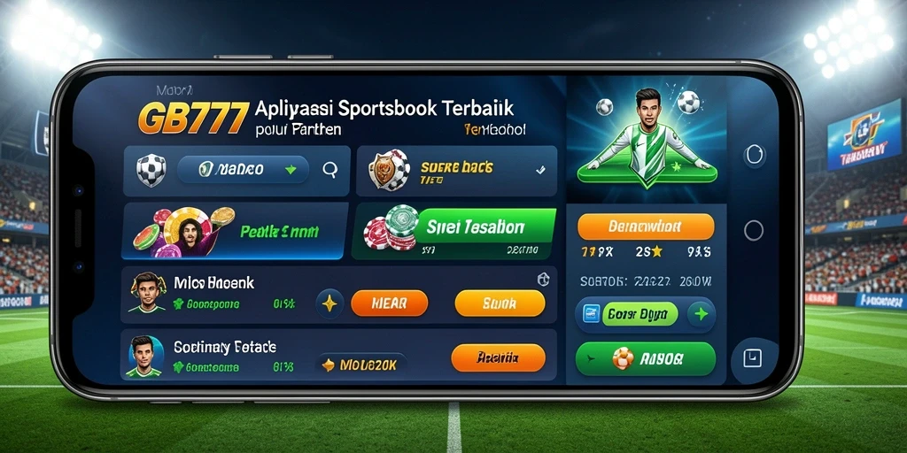 Screenshot utama GB777 menampilkan suasana taruhan yang seru dan interaktif.