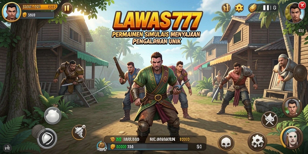 Tampilan gameplay LAWAS777 dengan elemen simulasi yang menarik.