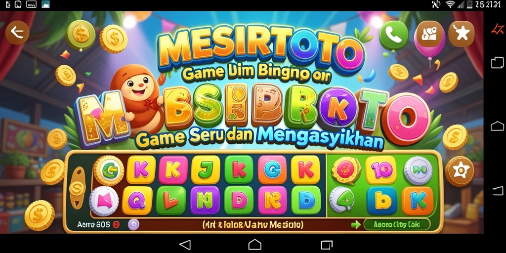 Tampilan gameplay MESIRTOTO yang seru dan mendebarkan.