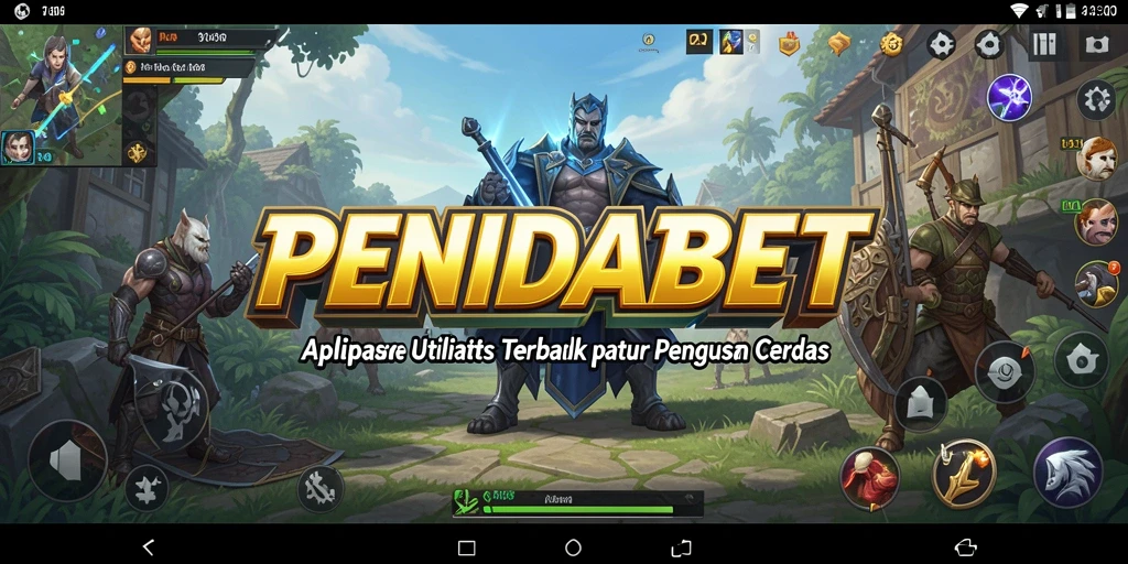 Screenshot PENIDABET yang menampilkan fitur pengingat dan pengelolaan tugas.