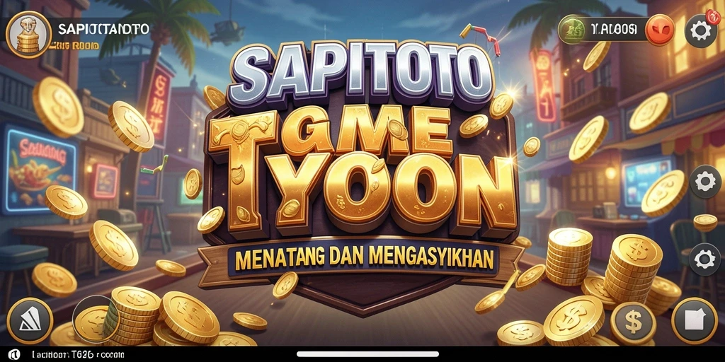 Tampilan gameplay <strong>SAPITOTO</strong> yang menarik dan penuh strategi Tycoon.