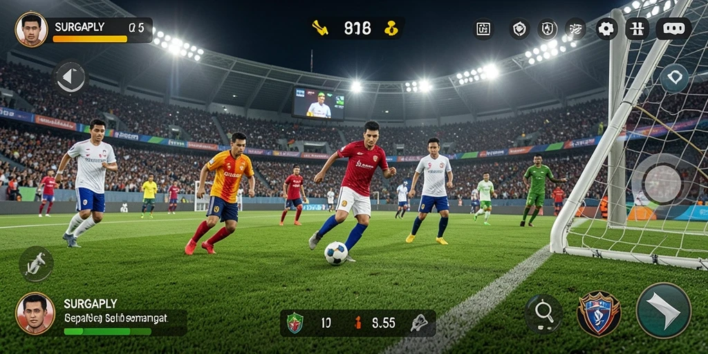 Tampilan gameplay SURGAPLY yang menarik dan penuh aksi.